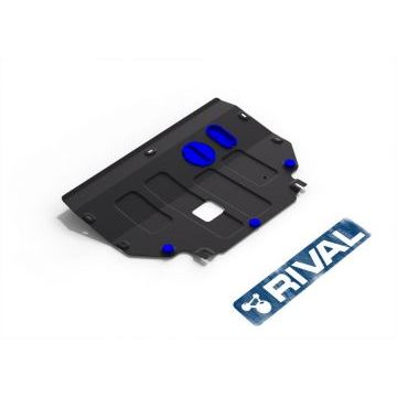 Защита картера и КПП Rival для 1,2 сталь 2 мм для Kia Picanto 2017-