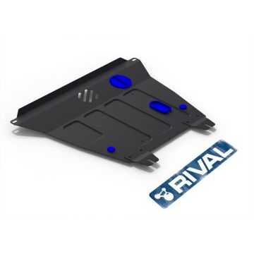 Защита картера и КПП Rival для 1,0 и 1,1 сталь 2 мм для Kia Picanto 2007-2011