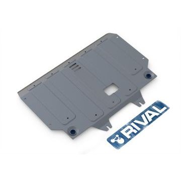 Защита картера и КПП Rival для 1,0 и 1,2 алюминий 4 мм для Kia Picanto 2011-2017