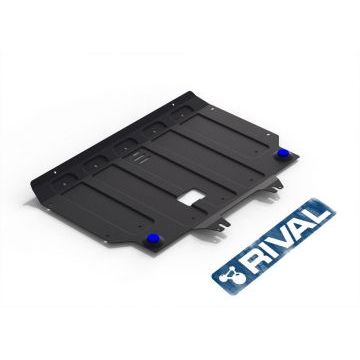 Защита картера и КПП Rival для 1,0 и 1,2 сталь 2 мм для Kia Picanto 2011-2017