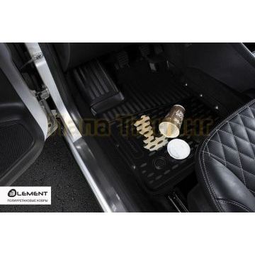Коврики в салон полиуретан 4 штуки на АКПП Element для Mazda CX-3 2015-