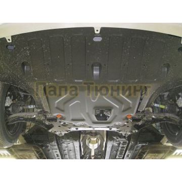 Защита картера и КПП ALFeco сталь 2 мм для Hyundai Solaris/Kia Rio 2018-2019