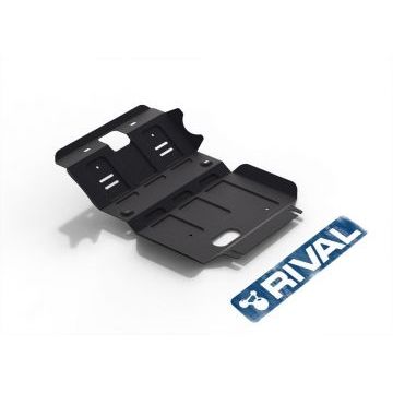 Защита радиатора и картера Rival для 2,0 сталь 2 мм для Kia Sportage 1994-2006