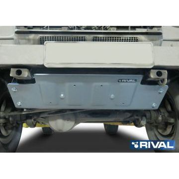 Защита рулевых тяг Rival алюминий 6 мм для Land Rover Defender 90/110 2007-2016