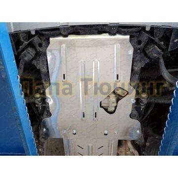 Защита картера ТСС алюминий 4 мм для Land Rover Discovery 5 2017- Защита картера ТСС алюминий 4 мм для Land Rover Discovery 5 2017-