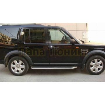 Пороги алюминиевые OEM Tuning для Land Rover Discovery 3/4 2005-2016