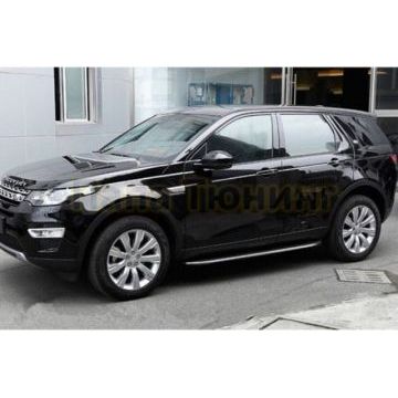Пороги алюминиевые OEM Tuning для Land Rover Discovery Sport 2014-