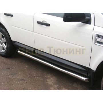 Пороги труба d57 вариант 1 РусСталь для Land Rover Freelander 2 2006-2012