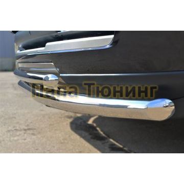 Защита передняя двойная d57-d42 РусСталь для Land Rover Range Rover 2012-