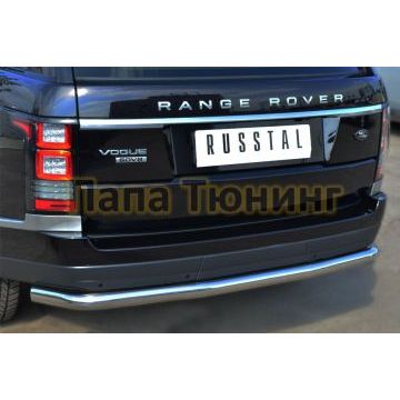 Защита заднего бампера d57 РусСталь для Land Rover Range Rover 2012-