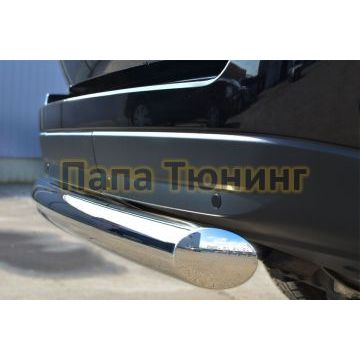 Защита заднего бампера d76 РусСталь для Land Rover Range Rover 2012-