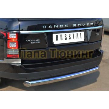 Защита заднего бампера d76 РусСталь для Land Rover Range Rover 2012-