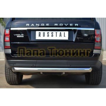 Защита заднего бампера d76 РусСталь для Land Rover Range Rover 2012-