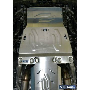 Защита картера алюминий 4 мм RIVAL для Land Rover Range Rover, V - 4.4; 5.0 2012-2016