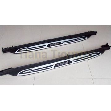 Пороги алюминиевые для комплектации Prestige OEM Tuning для Land Rover Range Rover Evoque 2011- Пороги алюминиевые для комплектации Prestige OEM Tuning для Land Rover Range Rover Evoque 2011-