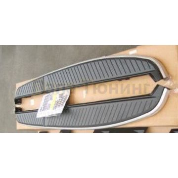 Пороги алюминиевые OEM Tuning для Land Rover Range Rover Sport 2005-2013