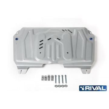 Защита картера + КПП алюминий 4 мм RIVAL для Lexus ES, V - 2.5; 3.5; Увеличенная 2012-2015/Lexus ES, V - 2.5; 3.5; Увеличенная 2015-2018/Lexus RX 270/350, V - все; Увеличенная 2008-2015/Lexus RX 350/200t/450h, V - все; Увеличенная 2015-/Lifan Murman, V - 1.8; МКПП; Увеличенная 2017-/Toyota Camry, V - 2.0, 2.5, 3.5; Увеличенная 2011-2014/Toyota Camry, V - 2.0, 2.5, 3.5; Увеличенная 2014-2018/Toyota Camry, V - 2.4; 3.5; Увеличенная 2006-2011/Toyota Highlander, V - 3.5; Увеличенная 2010-2014/Toyota Highlander, V - 3.5; Увеличенная 2014-2017/Toyota Highlander, V - 3.5; Увеличенная 2017-2020/Toyota Venza, V - 2.7; Увеличенная 2013-2016