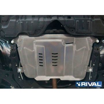 Защита картера + КПП алюминий 4 мм RIVAL для Lexus ES, V - 2.5; 3.5; Увеличенная 2012-2015/Lexus ES, V - 2.5; 3.5; Увеличенная 2015-2018/Lexus RX 270/350, V - все; Увеличенная 2008-2015/Lexus RX 350/200t/450h, V - все; Увеличенная 2015-/Lifan Murman, V - 1.8; МКПП; Увеличенная 2017-/Toyota Camry, V - 2.0, 2.5, 3.5; Увеличенная 2011-2014/Toyota Camry, V - 2.0, 2.5, 3.5; Увеличенная 2014-2018/Toyota Camry, V - 2.4; 3.5; Увеличенная 2006-2011/Toyota Highlander, V - 3.5; Увеличенная 2010-2014/Toyota Highlander, V - 3.5; Увеличенная 2014-2017/Toyota Highlander, V - 3.5; Увеличенная 2017-2020/Toyota Venza, V - 2.7; Увеличенная 2013-2016