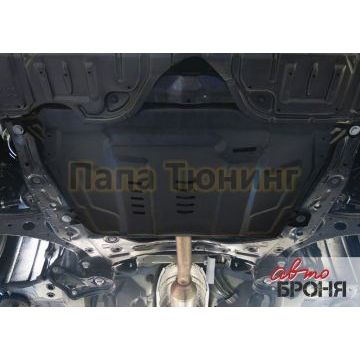 Защита картера и КПП Автоброня для 2,0/2,5/2,7/3,5 сталь 2 мм для Toyota/Lexus 2006-2019