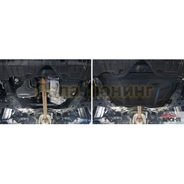 Защита картера и КПП Автоброня для 2,0/2,5/2,7/3,5 сталь 2 мм для Toyota/Lexus 2006-2019