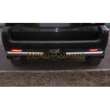 Защита заднего бампера d76 РусСталь для Lexus GX-470 2002-2009