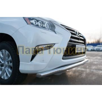 Защита переднего бампера волна d57 РусСталь для Lexus GX-460 2014-