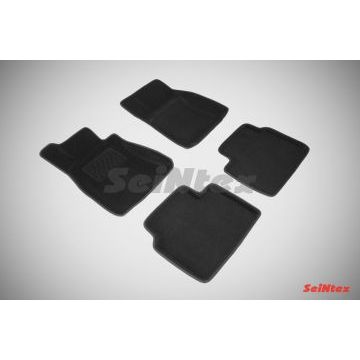 Коврики текстильные 3D Seintex чёрные для Lexus LS-460/600hL 2007-2017