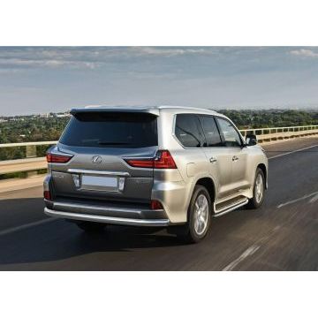 Защита штатных порогов 57 мм Rival для Lexus LX-570/450d 2015-
