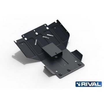 Защита картера Rival сталь 2 мм для Toyota Land Cruiser 100, V - 4.2d; 4.7 1998-2007