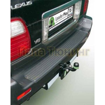 Фаркоп с нержавеющей пластиной Лидер-Плюс для Lexus LX-470/Toyota Land Cruiser 100 1998-2007