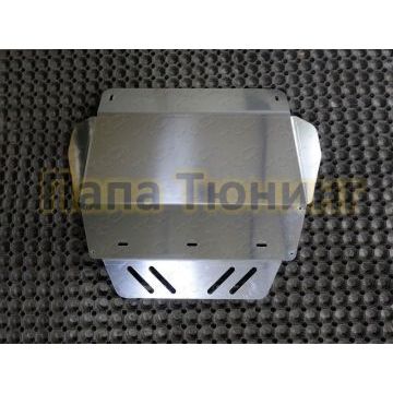 Защита радиатора (алюминий) 4мм ТСС для Lexus LX 570 2008-/Lexus LX 570 Sport 2014-/Lexus LX450d/LX570 2015-/Toyota Land Cruiser 200 2012/2015-, Executive 2016-/Toyota Land Cruiser 200 Excalibur 2017-