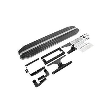 Пороги алюминиевые Rival Premium для Lexus NX-200/200t/300h 2014-2017