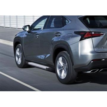 Пороги алюминиевые Rival Start для Lexus NX-200/200t/300h 2014-2017