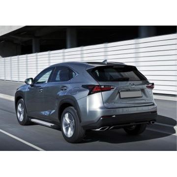 Пороги алюминиевые Rival Start для Lexus NX-200/200t/300h 2014-2017
