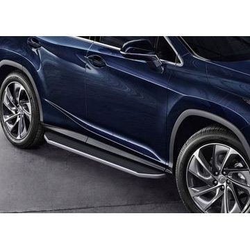 Пороги алюминиевые Rival Premium для Lexus RX 200t/350 2015-