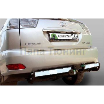 Фаркоп с нержавеющей пластиной Лидер-Плюс для Lexus RX-300/330/350/400h 2003-2008
