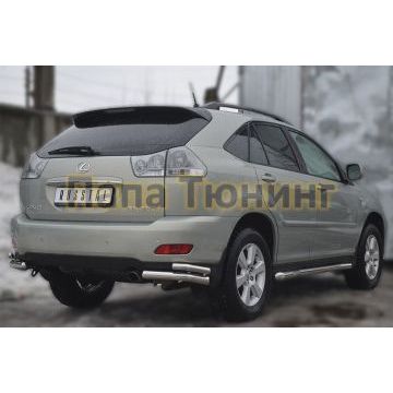 Пороги труба d57 РусСталь для Lexus RX-300/330/350 2003-2008
