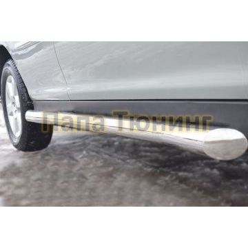 Пороги труба d76 РусСталь для Lexus RX-300/330/350 2003-2008