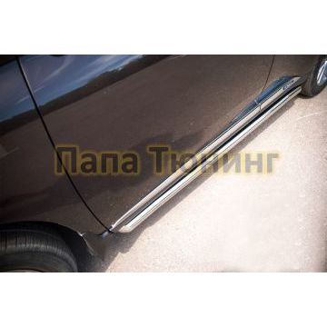 Пороги труба d57 РусСталь для Lexus RX270/350/450 2009-2015