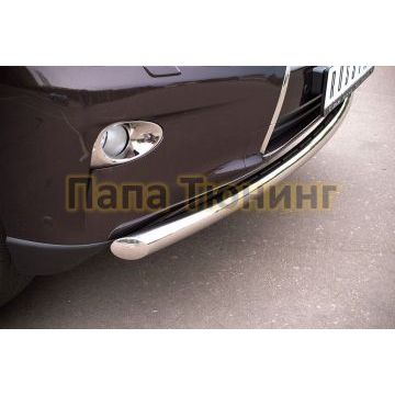 Защита переднего бампера d57 дуга РусСталь для Lexus RX270/350/450 2009-2015