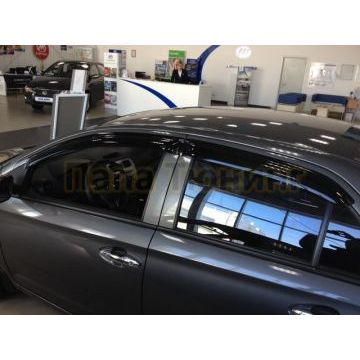 Дефлекторы боковых окон SIM 4 шт. для Lifan Celliya 2014-2018