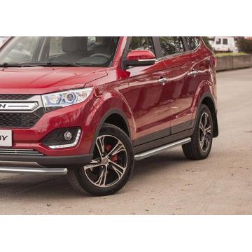 Защита штатных порогов 57 мм Rival для Lifan MyWay 2016-