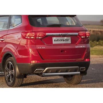 Защита заднего бампера 57 мм Rival для Lifan MyWay 2016-