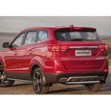 Защита заднего бампера 57 мм Rival для Lifan MyWay 2016-