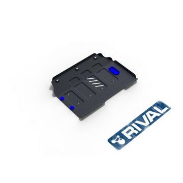 Защита картера и КПП Rival для 1.3 сталь 2 мм для Lifan Smily 330 2014-2018