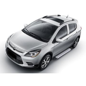 Пороги алюминиевые Rival Start для Lifan X-50 2015-