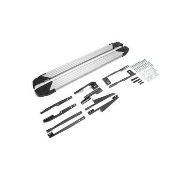 Пороги алюминиевые Rival Start для Lifan X-50 2015-