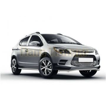 Накладка решетки радиатора 10 мм Rival для Lifan X-50 2015-