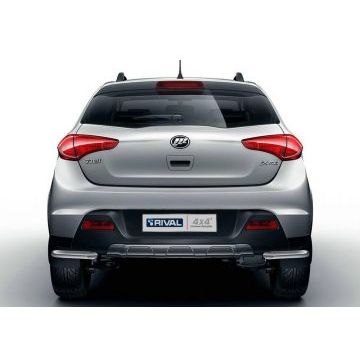 Защита задняя уголки 42 мм Rival для Lifan X-50 2015-