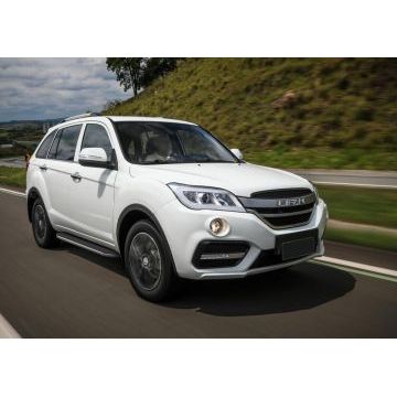 Пороги алюминиевые Rival Premium для Lifan X-60 2016-